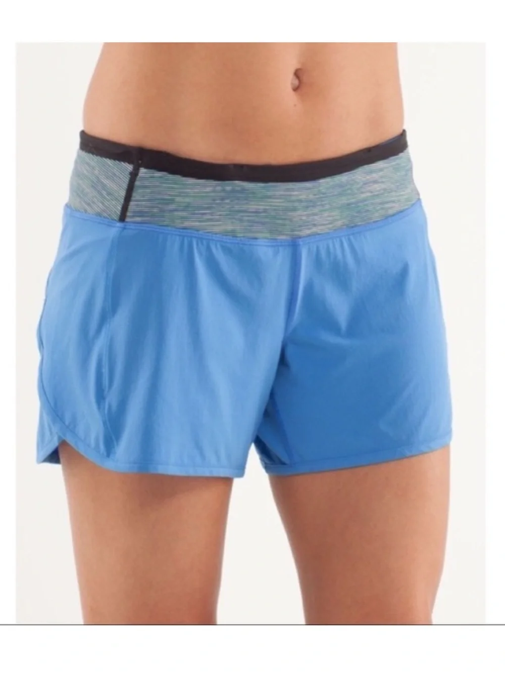 Lululemon Turbo Run shorts in Porcelain Blue size 2